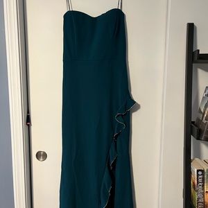 Floor length gown
